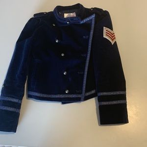 ANNIE Renee Erlich Kalfus Velvet Jacket Size 6/6X Good Condition